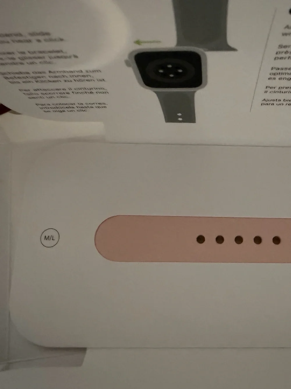 Apple 40mm Rose Gold Smartwatch with Light Pink Band